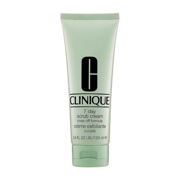 CLINIQUE 7 Day Scrub Cream Rinse-Off Formula 3.4 oz Full Size - Picture 1 of 3